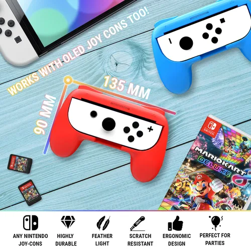 Vista 4 de Orzly Grips & VR Headset for Nintendo Switch