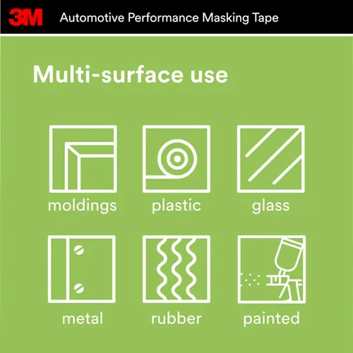 Vista 9 de 3M 03433 - Cinta adhesiva (1.417 in x 105.0 ft, 5 unidades)