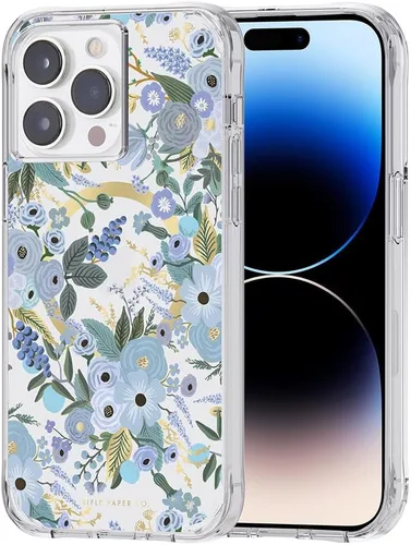 Vista 5 de Rifle Paper Co. Funda para iPhone 14 Pro Max [Compatible con MagSafe] [Protección contra Caídas de 10 pies] Bonita Funda para iPhone de 6.7