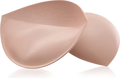 Vista 2 de Double Scoop Insertos de sujetador con paquete adicional de cinta de doble cara, inserciones de almohadillas de brasier push up, almohadillas