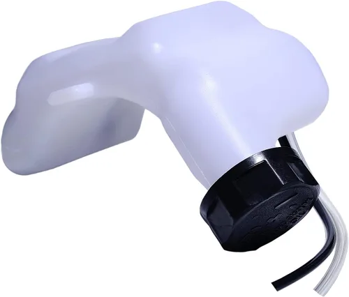 Vista 4 de Conjunto de depósito de combustible de gas para MTD 753-06240 Cub Cadet BC5090 CC148 Trimmer W/línea de combustible, conjunto de tanque