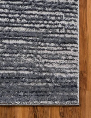 Vista 6 de Unique Loom Oasis Collection - Alfombra de área tranquila (2 x 3 pies, rectangular, gris/marfil)