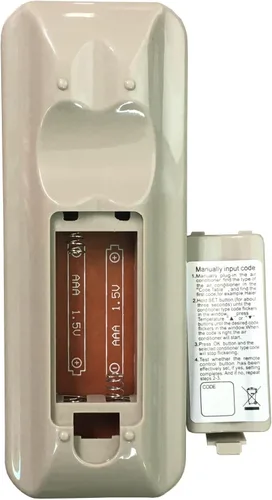 Vista 6 de Control remoto universal de CA compatible con aire acondicionado