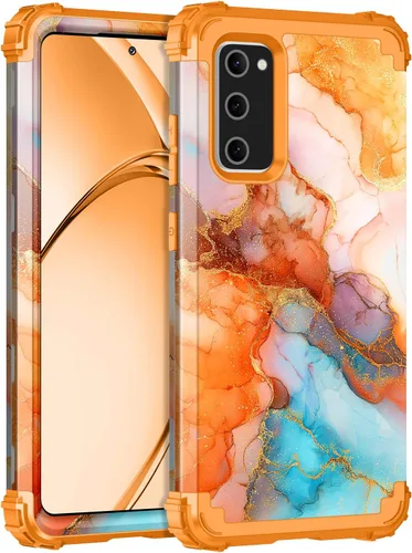 Vista 21 de Rancase Funda para Galaxy S20 FE 5G, Tres Capas de Protección Resistente a Golpes de Servicio Pesado Parachoques de Plástico Duro + Funda Protectora