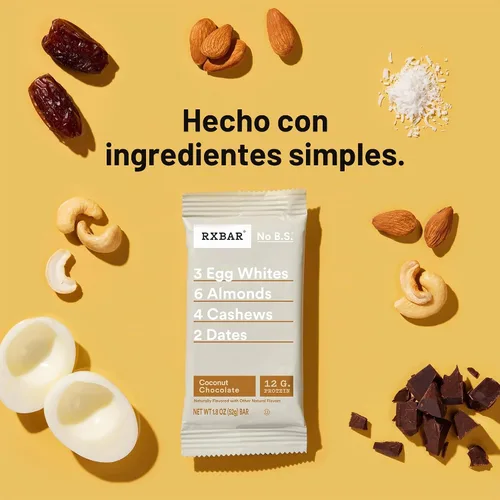 Vista 9 de RXBAR Barras de proteínas, barras de aperitivos, paquete variado (12 unidades)