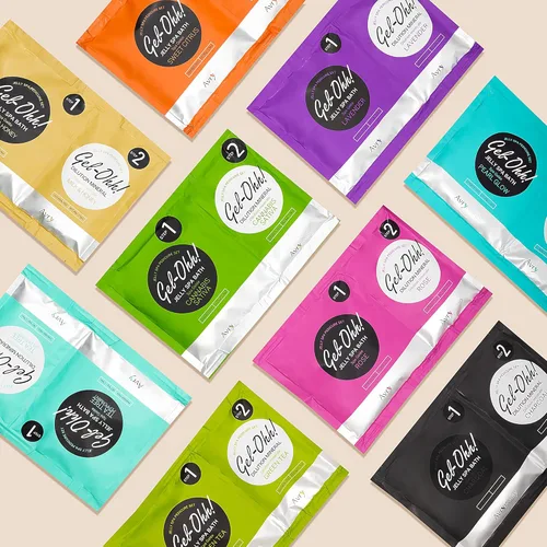Vista 6 de AvryBeauty Gel-Ohh Jelly Spa Bath paquete de 3, Citrus Fresh, aroma cítrico, vitamina C, pedicura de gelatina, servicios de salón, pedicura