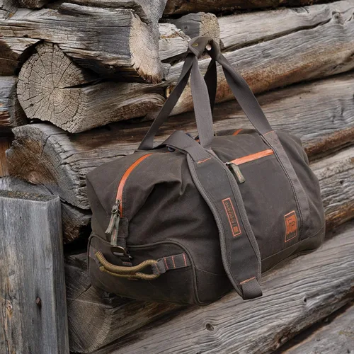 Vista 4 de FishPond - Duffel de lavabo dentado, musgo de turba