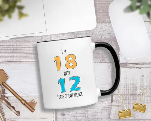 Vista 2 de Casitika Regalos de 30 años para mujeres y hombres. Taza de 30 cumpleaños de 11 onzas. Idea de taza para esposa, esposo o amigo que cumple treinta