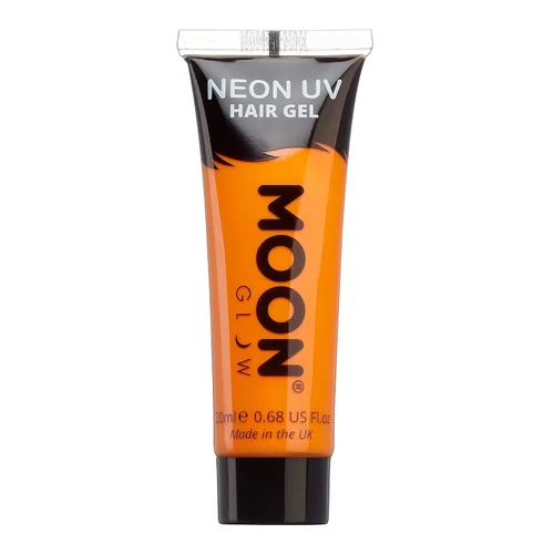 Vista 11 de Moon Glow - Gel para el cabello Blacklight Neon UV - 0.67oz Azul intenso - Color de cabello lavado temporal - ¡Spike and Glow!