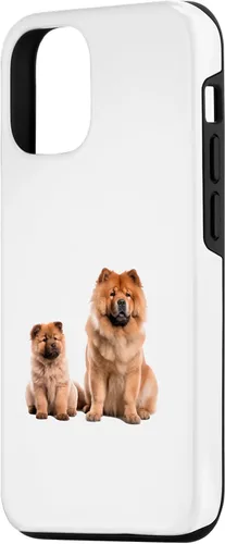 Vista 2 de Funda para iPhone 15 Cute Chow Chow Dogs