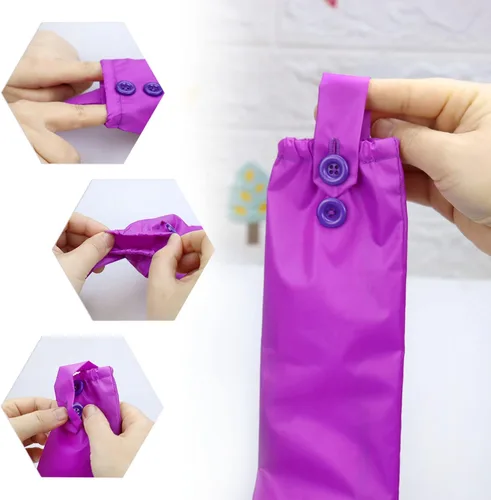 Vista 3 de Bolsas de melena impermeables para proteger la melena de caballo, protectores de protección, bolsas para equino, poni, proteger la melena de roturas