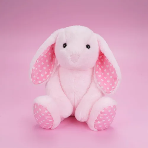 Vista 13 de WEIGEDU Animal de Peluche Relleno Conejito de 17.3 Pulgadas para Niños, Niñas y Bebés - Regalo Perfecto para Cumpleaños, Pascua y Navidad