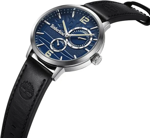 Vista 3 de Timberland Reloj multifunción para hombre, Negro -, Vestido Deportivo