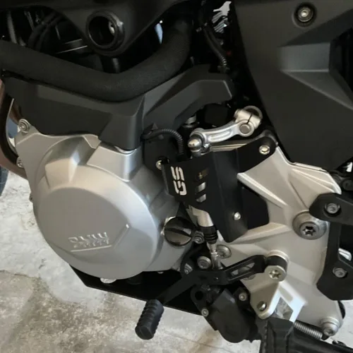 Vista 4 de Modeer para F750GS F850GS 2018-2025 F850GS Adv 2019-2025 Accesorios para Motocicleta CNC Cubierta Protectora de Palanca de Cambio de Marchas