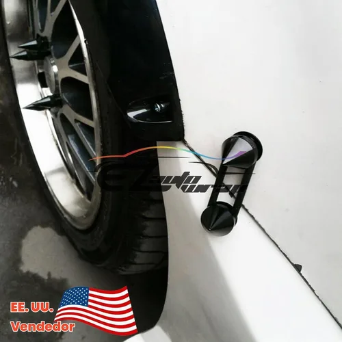 Vista 6 de EZAUTO WRAP Kit de fijadores de liberación rápida con espigas negras para parachoques de coche, maletero, guardabarros, tapas de escotilla