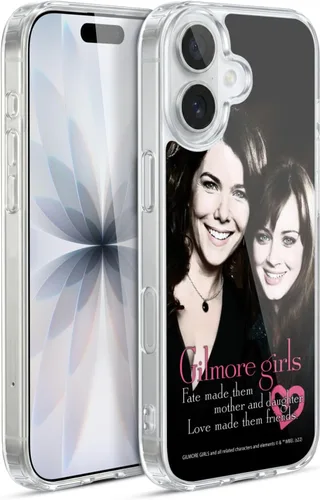 Vista 246 de Head Case Designs Gilmore - Funda negra a prueba de golpes con diseño de dibujos animados para niñas con licencia