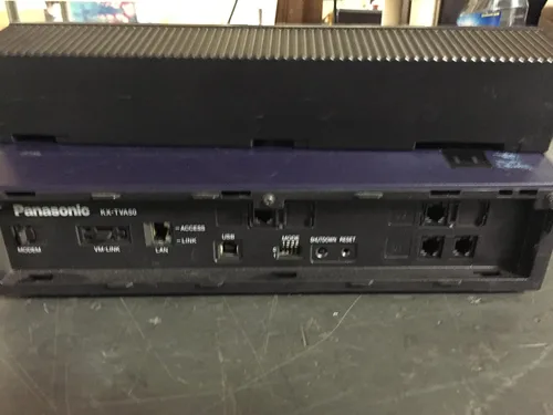 Vista 4 de Panasonic Unidad de control del sistema de procesamiento de voz KX-TVA50