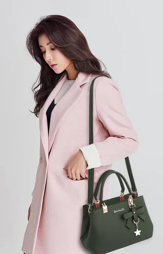 Vista 29 de Dreubea - Bolsa para mujer para usar al hombro, cruzada o como bolsa de mano, de piel sintética