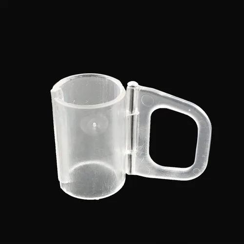Vista 6 de Abrazadera de elevación sin cordón, persianas enrollables, mango transparente, ajuste de 0.787 in, barra para persianas enrollables, accesorios