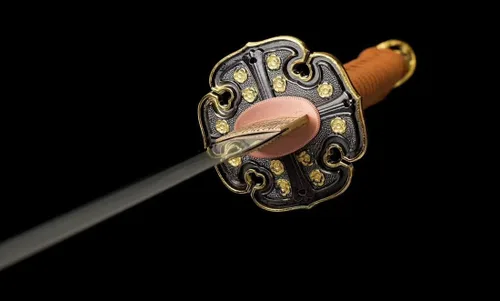 Vista 7 de 41 Inch Tachi Real Hamon Handmade Sword T8 Steel Japanese Samurai Katana