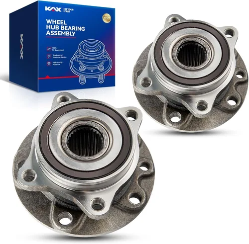 Vista 90 de KAX 510063 Rodamiento de rueda delantera compatible con Toyota Camry 2004-2017, Ford Edge 2007-2014, Toyota Sienna 2004-2010, conjunto de cubo