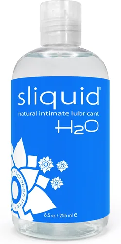Vista 10 de Sliquid H2O Lubricante a Base de Agua, Lubricante a Base de Agua para Sexo, Lubricante Sexual Natural, Lubricante Personal Sin Glicerina (2 Oz)