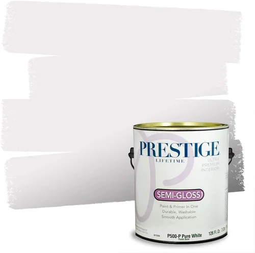 Vista 114 de PRESTIGE Pintura exterior e imprimación en uno, bingo, satén, 1 galón