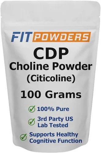 Vista 11 de Citicolina en polvo, colina CDP pura con cucharada (0.35 oz)