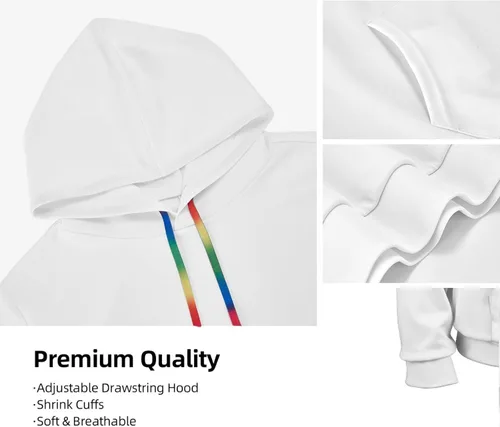 Vista 5 de Sudadera con capucha estampada en 3D para adultos, divertidas sudaderas con capucha para hombres, sudaderas de anime, sudaderas con capucha