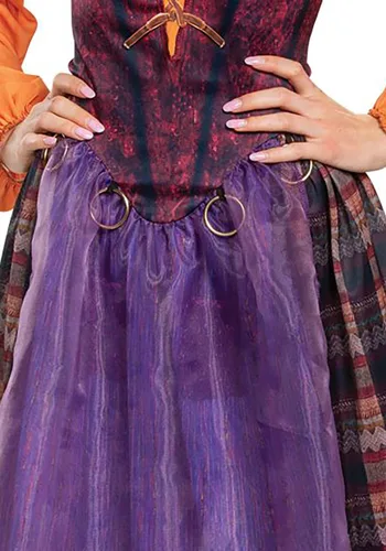 Vista 8 de Disfraz Deluxe de Mary para Mujer de Hocus Pocus Multicolor