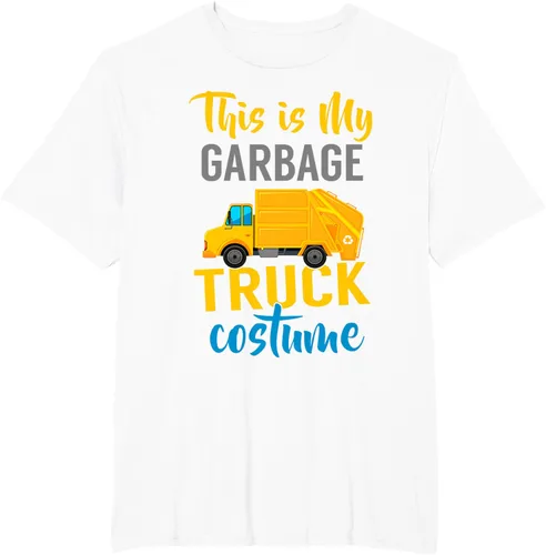 Vista 12 de Pijamas de camión de basura para niños Pjs niños ropa de dormir camisa