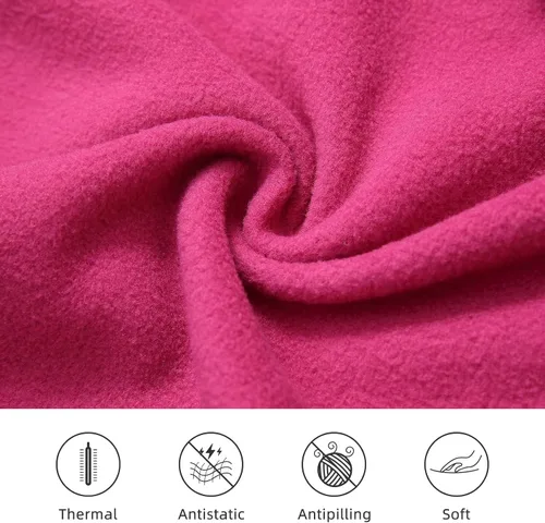 Vista 2 de BALEAF Sudadera de forro polar para mujer, túnica larga con cremallera de un cuarto de galón, bolsillo para cubrir el vestido de invierno