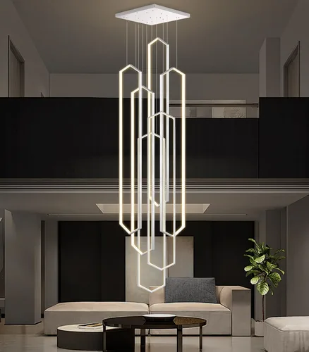 Vista 22 de Lámpara colgante regulable de 3 anillos para ajustar mini lámpara LED de techo para cocina, isla, comedor, sala de estar, dormitorio, dorado