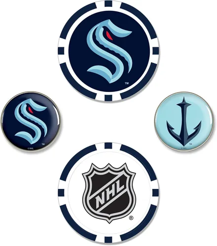 Vista 11 de Team Effort NHL - Juego de marcadores de bola unisex para adultos NHL