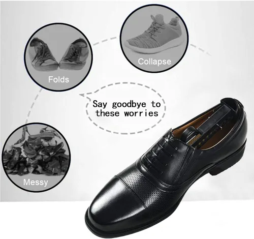 Vista 5 de PHABULS Árboles de zapatos de longitud ajustable para hombre