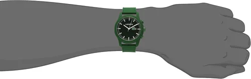 Vista 3 de Lacoste, 12.12-TECH, reloj inteligente de cuarzo plástico y hule, color verde (Model 2010883), para hombre
