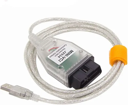Vista 3 de Mini VCI Auto Vehículo de Coche Estándar OBD2 diagnosticar la herramienta del cable de cable para Toyota Cable de diagnóstico