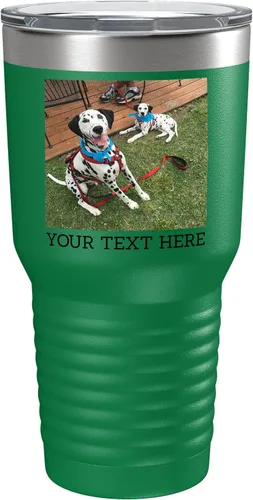 Vista 14 de Vaso personalizado de 30 onzas (17 colores) con foto impresa con aislamiento térmico de acero inoxidable recubierto de polvo con tapa, regalo