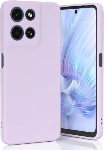 Vista 43 de Funda de silicona suave para Moto G 2026, color negro