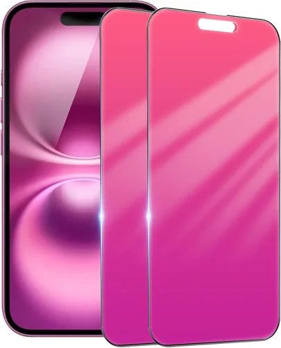 Vista 15 de Paquete de 4 protectores de pantalla de privacidad para iPhone 16 Pro Max de 6.9 pulgadas, vidrio templado para iPhone 16 ProMax, marco de luz