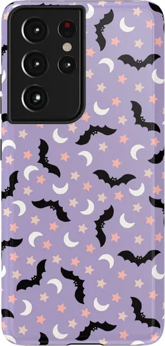 Vista 277 de Casely Funda para Galaxy S9 Postura de cadáver Yoga de esqueleto Diseño protector delgado esencial de doble capa