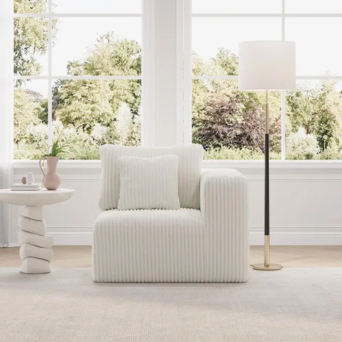 Vista 40 de Novilla - Sofá biplaza modular de 70.8 pulgadas, sofá modular de espacio pequeño, moderno sofá de nube con soporte Smarts Coil®, sofá seccional sin