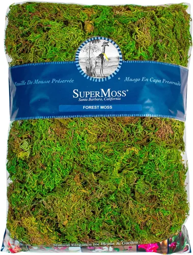 Vista 16 de SuperMoss (25320) Musgo de bosque preservado, fresco y verde, 2 oz
