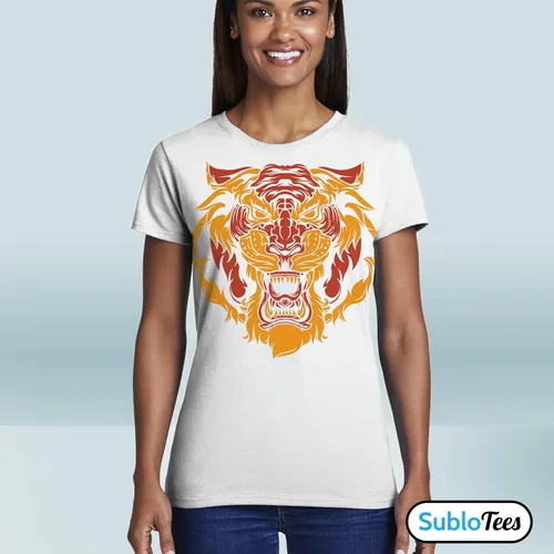 Vista 6 de Camisetas de sublimación unisex, camisetas SUBLO, camisas de poliéster que puedes sublimar con cualquier impresora de sublimación, 2 paquetes