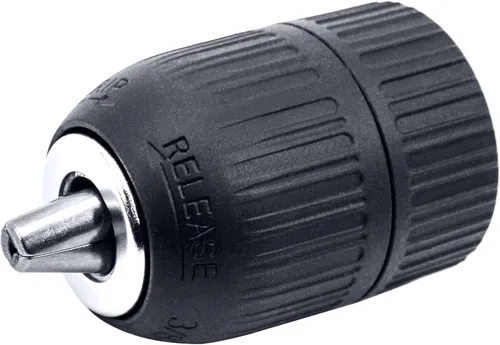 Vista 7 de HFS (R) Portabrocas sin llave para taladro de 3/8" con 24 UNF rosca montaje eje 0.031-0.394 in capacidad