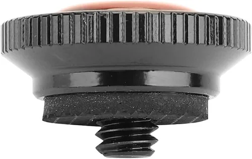Vista 5 de ANGGREK Placa de liberación rápida, mini aleación de aluminio redonda para trípode Manfrotto de acción compacta, ultraligera, compatible