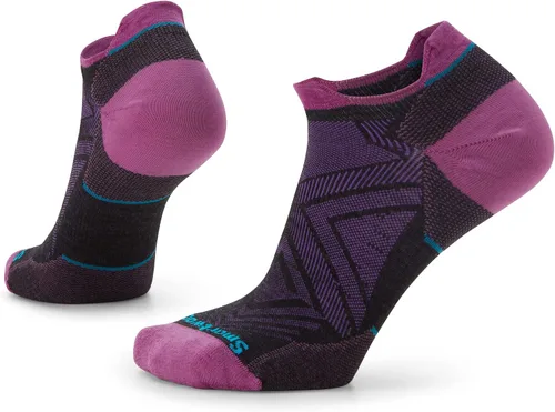 Vista 11 de Smartwool Calcetines tobilleros bajos Run Zero Cushion para mujer Azul (Serene blue)