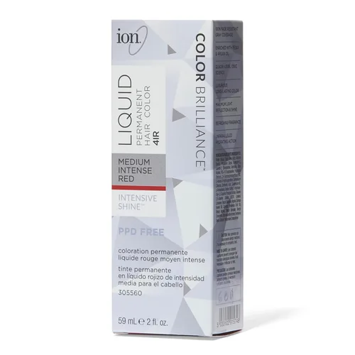 Vista 9 de ion 3R - Tinte líquido permanente para el cabello castaño oscuro 3R Rojo Oscuro Marrón