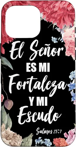 Vista 19 de El Señor ES Mi Fortaleza - Funda con versículo bíblico cristiano español para iPhone 17