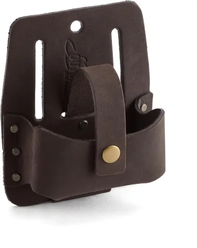 Vista 9 de OX Tools Leather Tool Holsters & Pouches – Hammer, Tape Measure, Utility & Roofer’s Knife Holders – Durable Oil-Tanned Leather for 2" Tool Belts